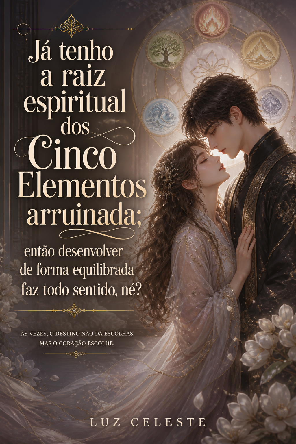 Já tenho a raiz espiritual dos Cinco Elementos arruinada; então desenvolver de forma equilibrada faz todo sentido, né?