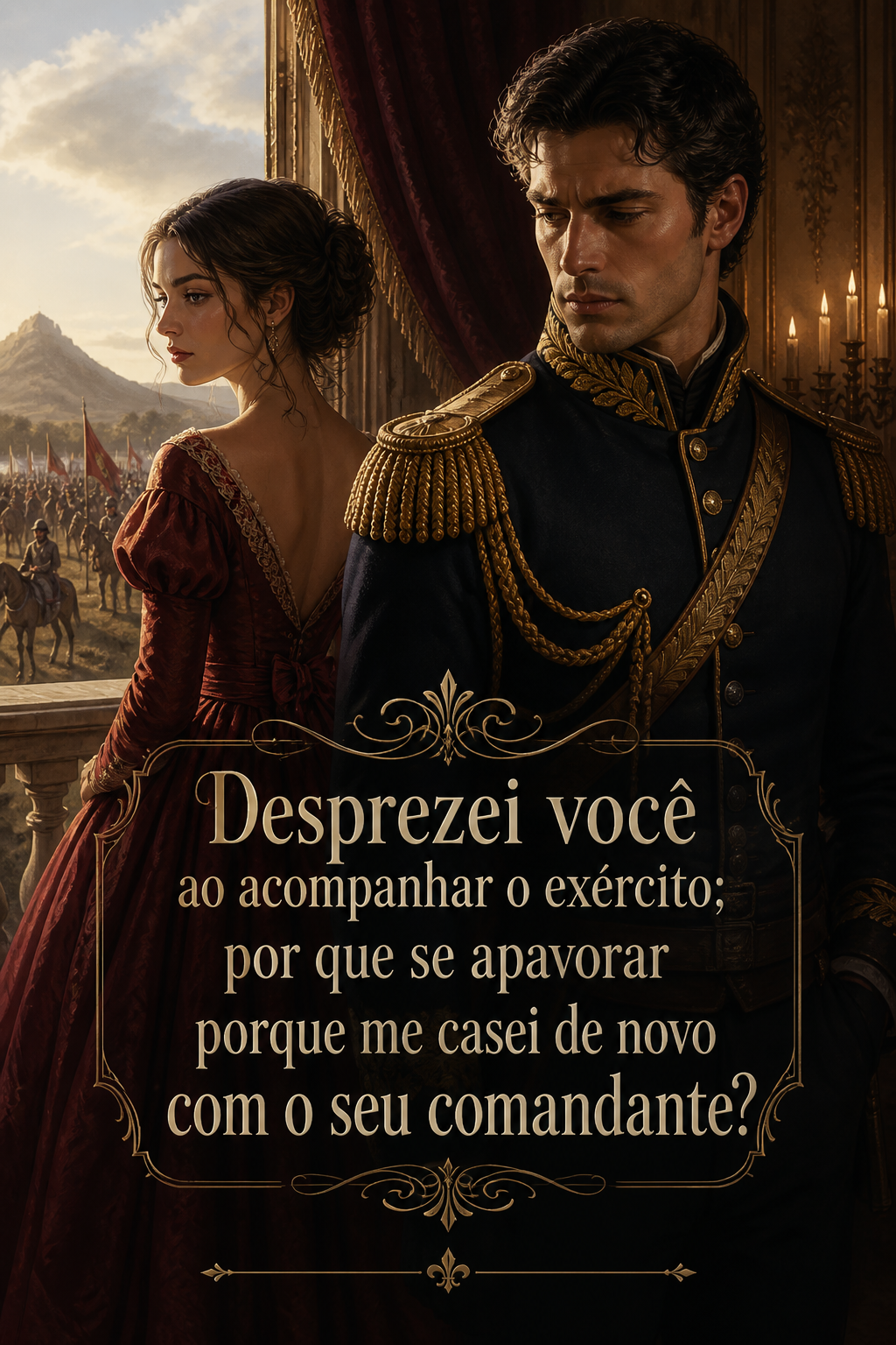 Desprezei você ao acompanhar o exército; por que se apavorar porque me casei de novo com o seu comandante?
